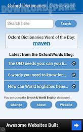 oxford dictionaries – search