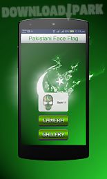 pakistani face flag
