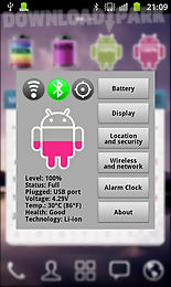 pink android battery