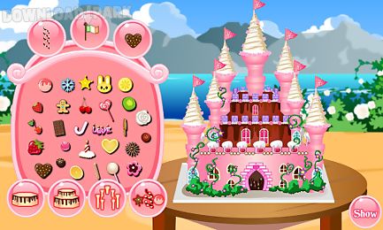 princess castle cake cooking