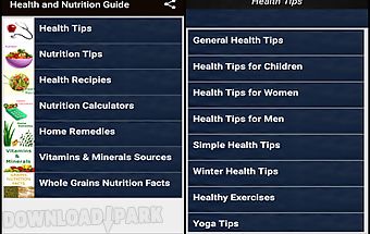 Health and nutrition guide