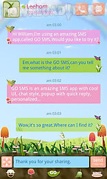 go sms pro spring superthemeex