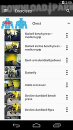 gym app training diary