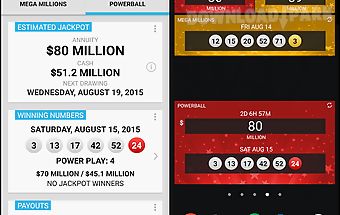 Mega millions powerball lotto