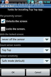 tap tap app( screen on-off )