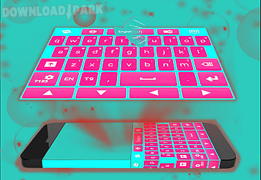 keyboard for android pink