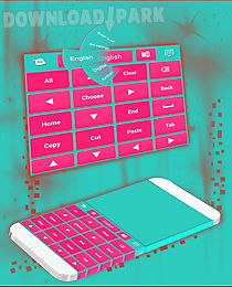 keyboard for android pink