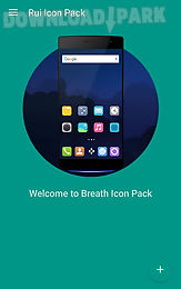 m theme - breath icon pack
