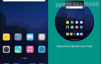 M theme - breath icon pack