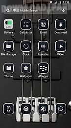 metal rock-apus launcher theme