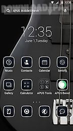 metal rock-apus launcher theme