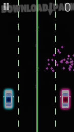 neon 2 cars racing