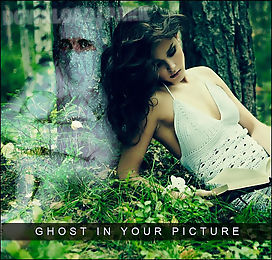 ghost in your photos prank