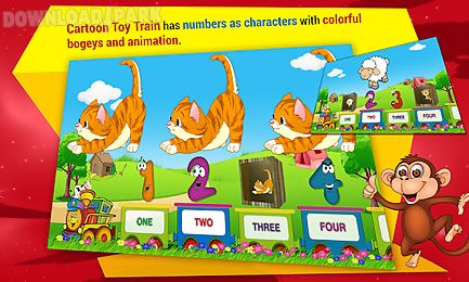 kids learn number train free
