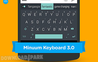 Minuum keyboard free + emoji