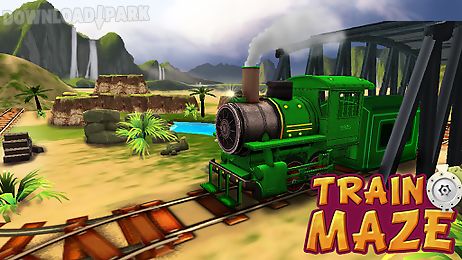 train maze - rail 3d