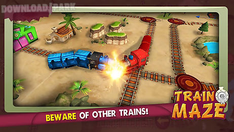 train maze - rail 3d