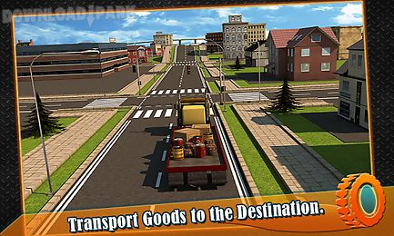 transport trucker 3d