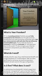 your freedom vpn client