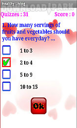 healthy living quiz