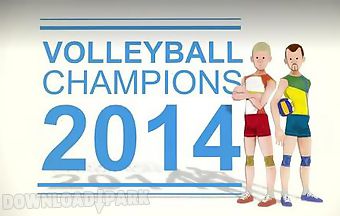 Volleyball champions 3d 2014