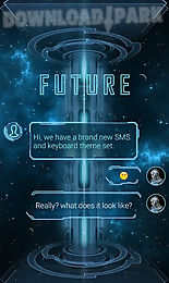 (free) go sms pro future theme