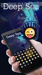 deep sea emoji keyboard theme