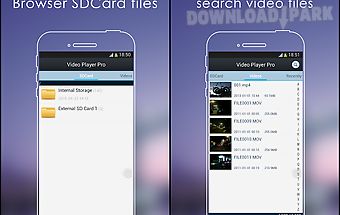 Pro video player for android