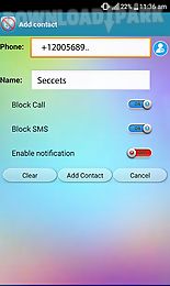 sms blocker, call blocker
