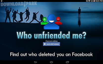 who unfriended me?