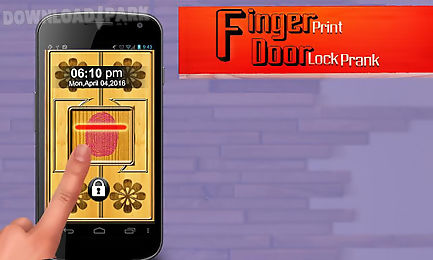 fingerprint door lock prank
