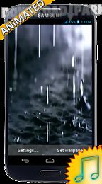 rain animated live wallpaper