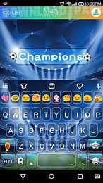 soccer champion keyboard theme