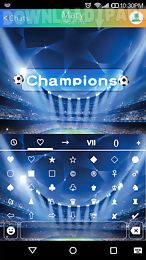 soccer champion keyboard theme