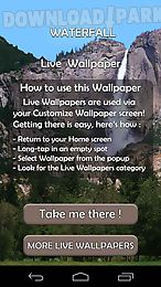 waterfall live 3d wallpaper 