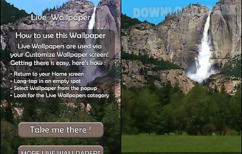 Waterfall live 3d wallpaper 