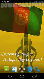 3d afghanistan flag lwp