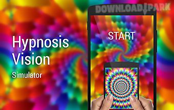 Hypnosis vision simulator