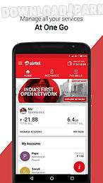my airtel: recharge, pay bills