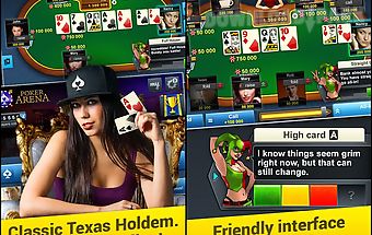 Poker arena: texas holdem game