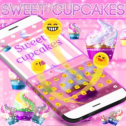 sweet cupcake keyboard