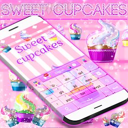 sweet cupcake keyboard
