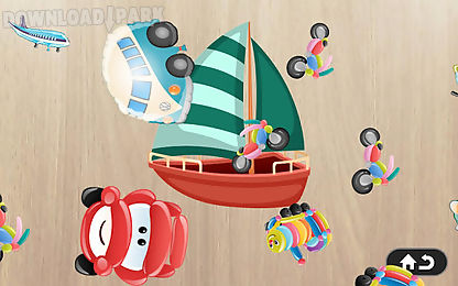 car & vehicles puzzle for kids