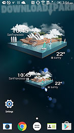 3d real-time weather in sydney