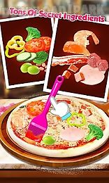 gourmet pizza: kids food game