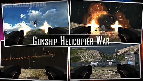 gunship helicopter war 3d