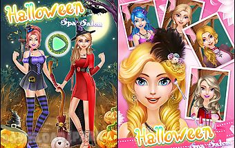 Halloween spa salon: girl game