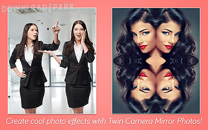 twin camera mirror photo