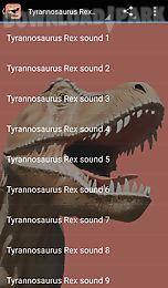 tyrannosaurus rex sounds