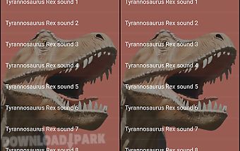 Tyrannosaurus rex sounds